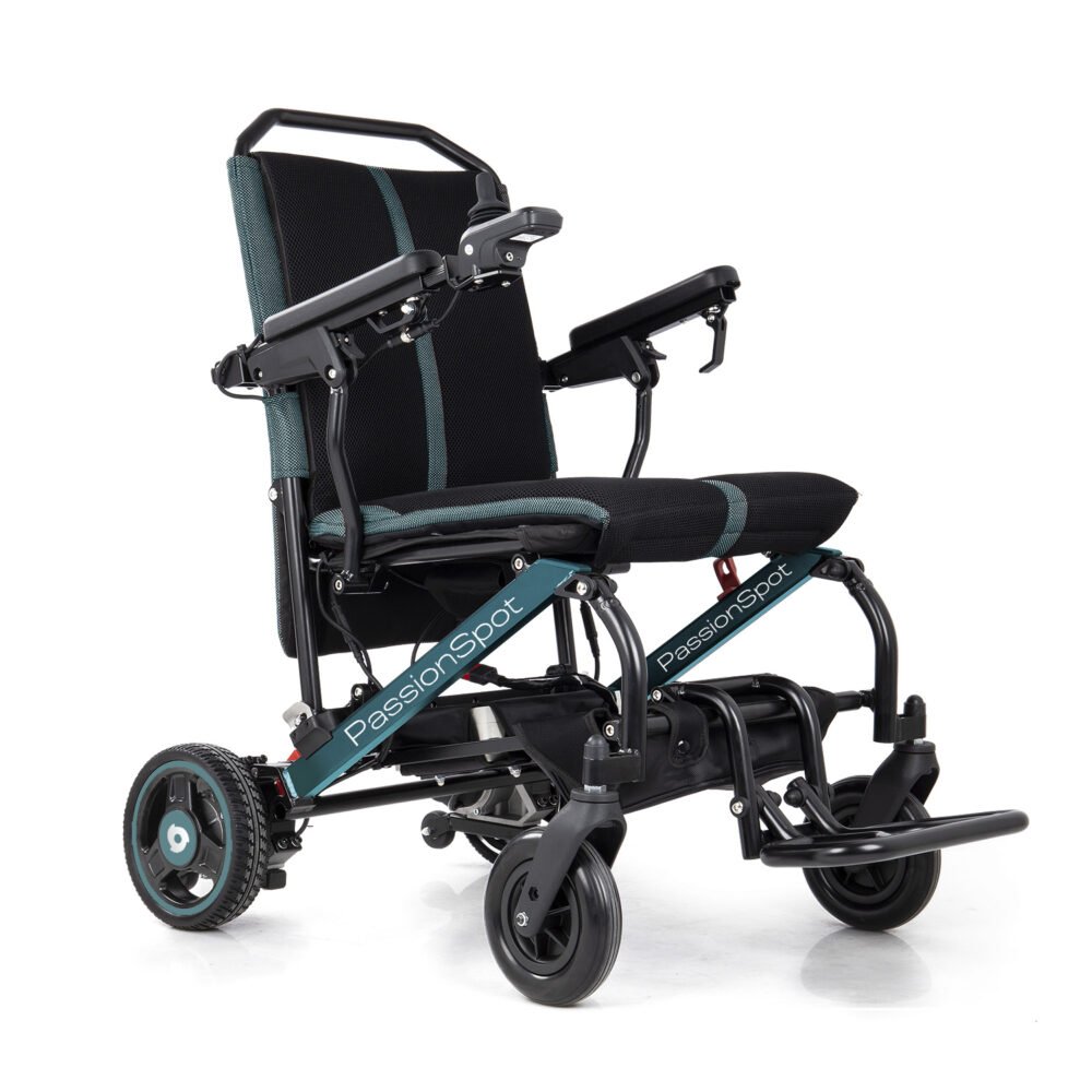 Passionspot GlideFold Lightweight Electric Wheelchair - Image 3