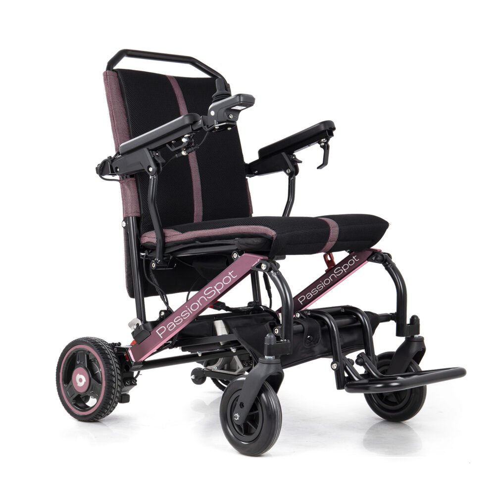 Passionspot GlideFold Lightweight Electric Wheelchair - Image 4