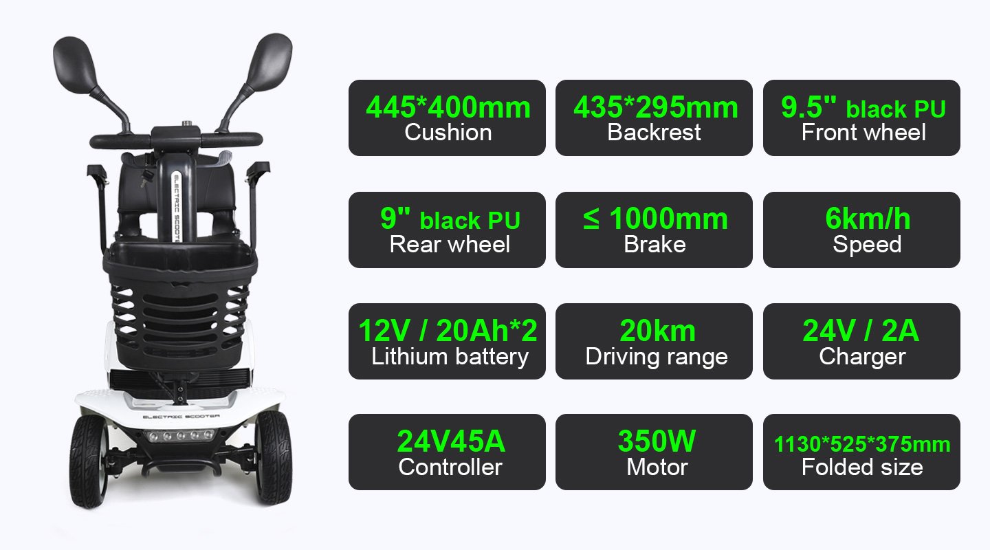 MetroCruze Heavy Duty Mobility Scooter
