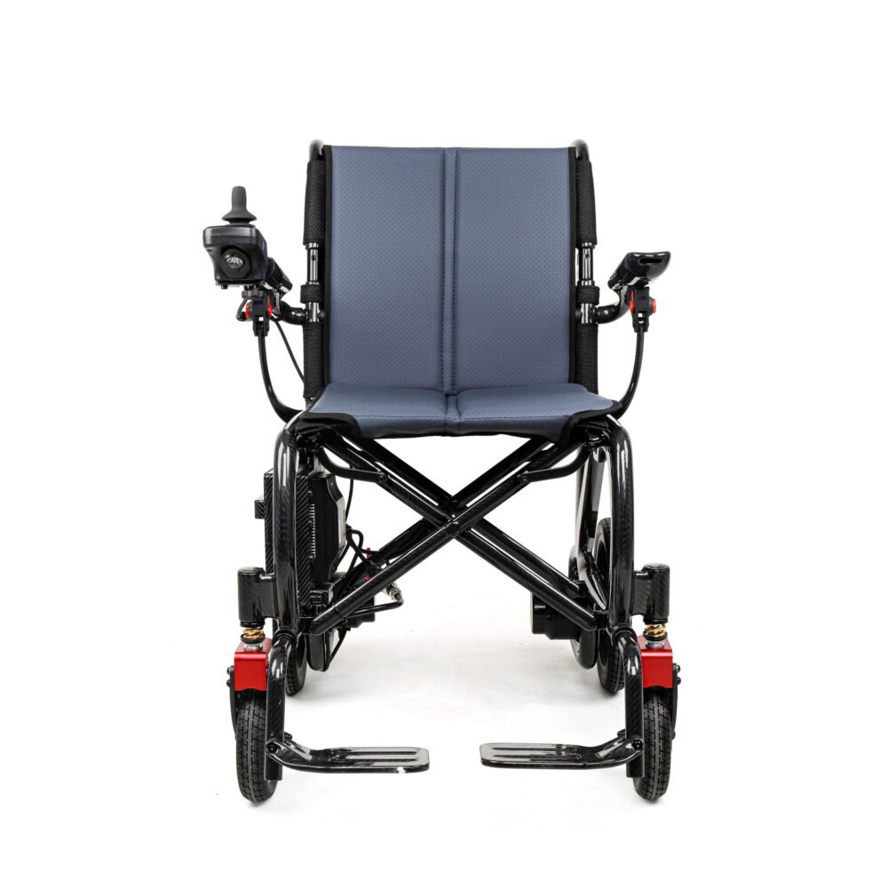 Passionspot Energy Carbon Fiber Folding Power Wheelchair - Image 3