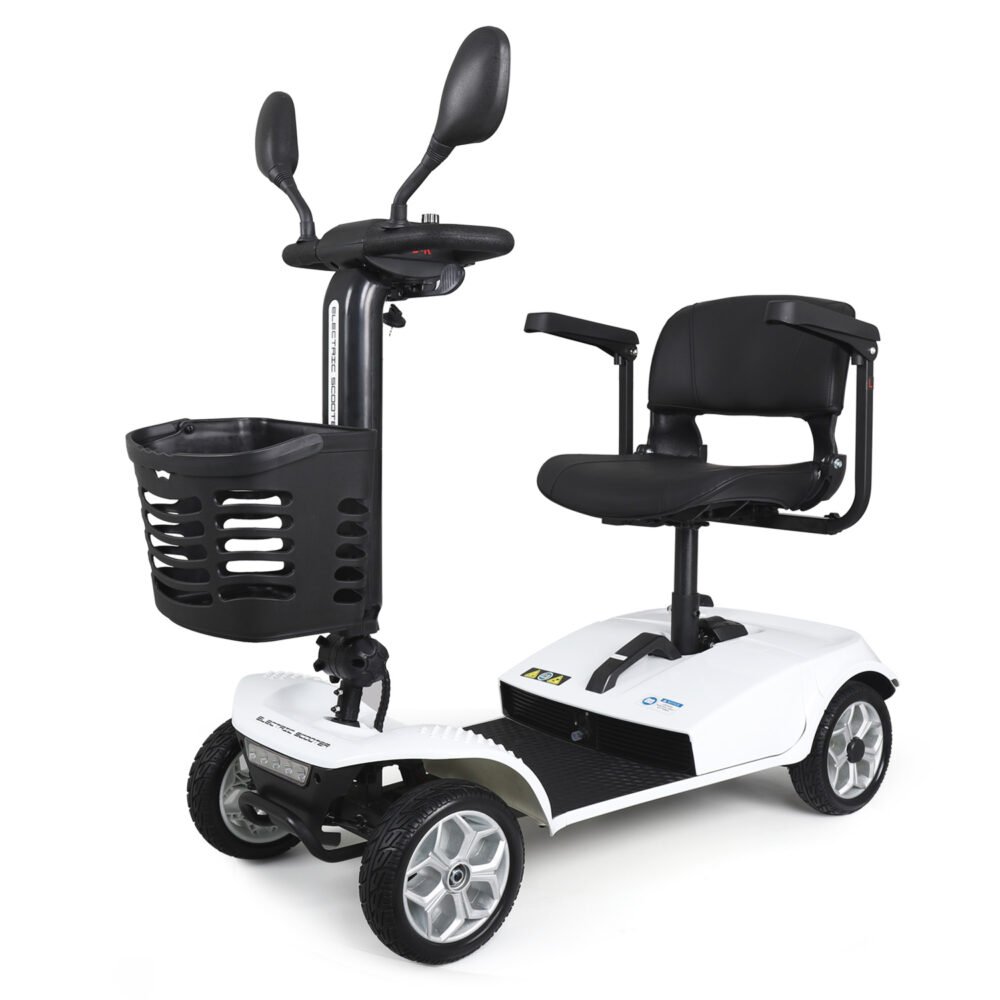 MetroCruze Heavy Duty Mobility Scooter for Adults - 220lbs Capacity, 350w Motor, Airline Approved