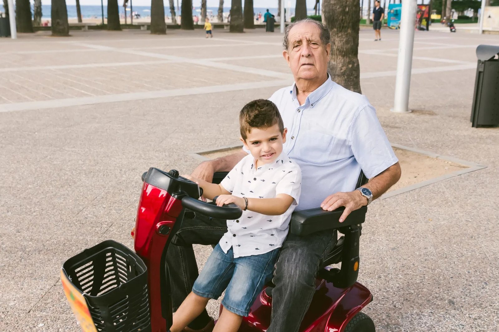 What type of batteries are in mobility scooters?